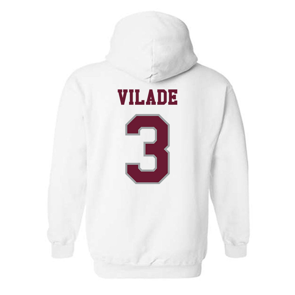 Texas A&M - NCAA Baseball : Trent Vilade - Classic Shersey Hooded Sweatshirt-1