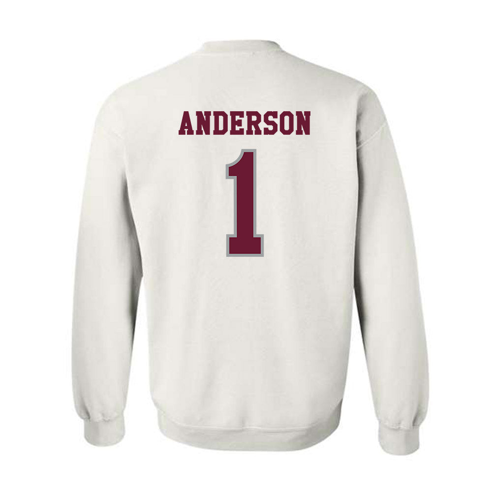 Texas A&M - NCAA Football : Bryce Anderson - Classic Shersey Crewneck Sweatshirt-1