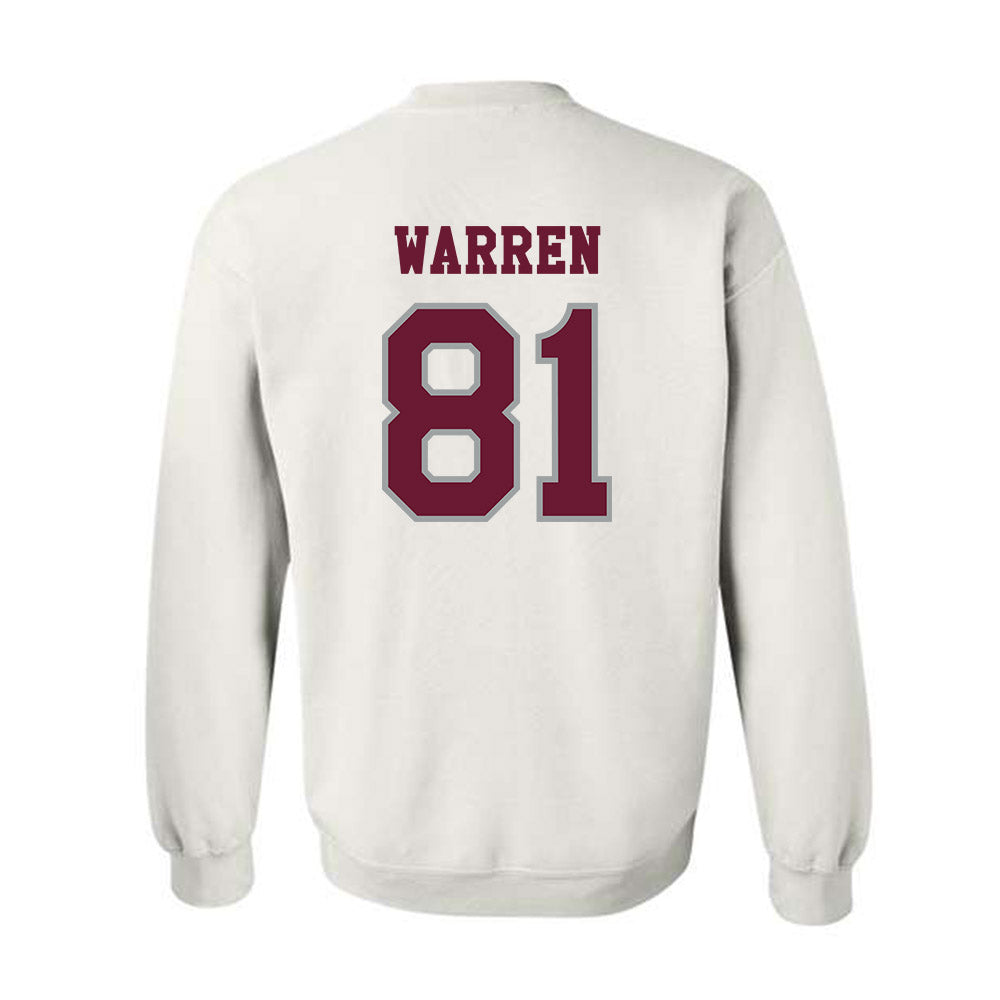 Texas A&M - NCAA Football : Jayden Warren - Classic Shersey Crewneck Sweatshirt-1