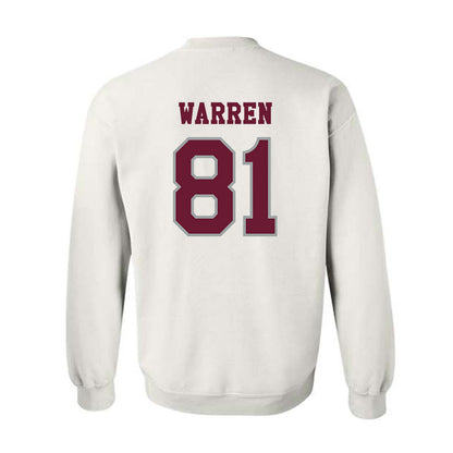 Texas A&M - NCAA Football : Jayden Warren - Classic Shersey Crewneck Sweatshirt-1