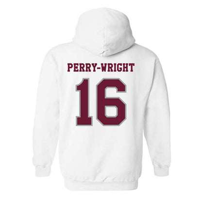 Texas A&M - NCAA Football : Bryce Perry-Wright - Classic Shersey Hooded Sweatshirt-1