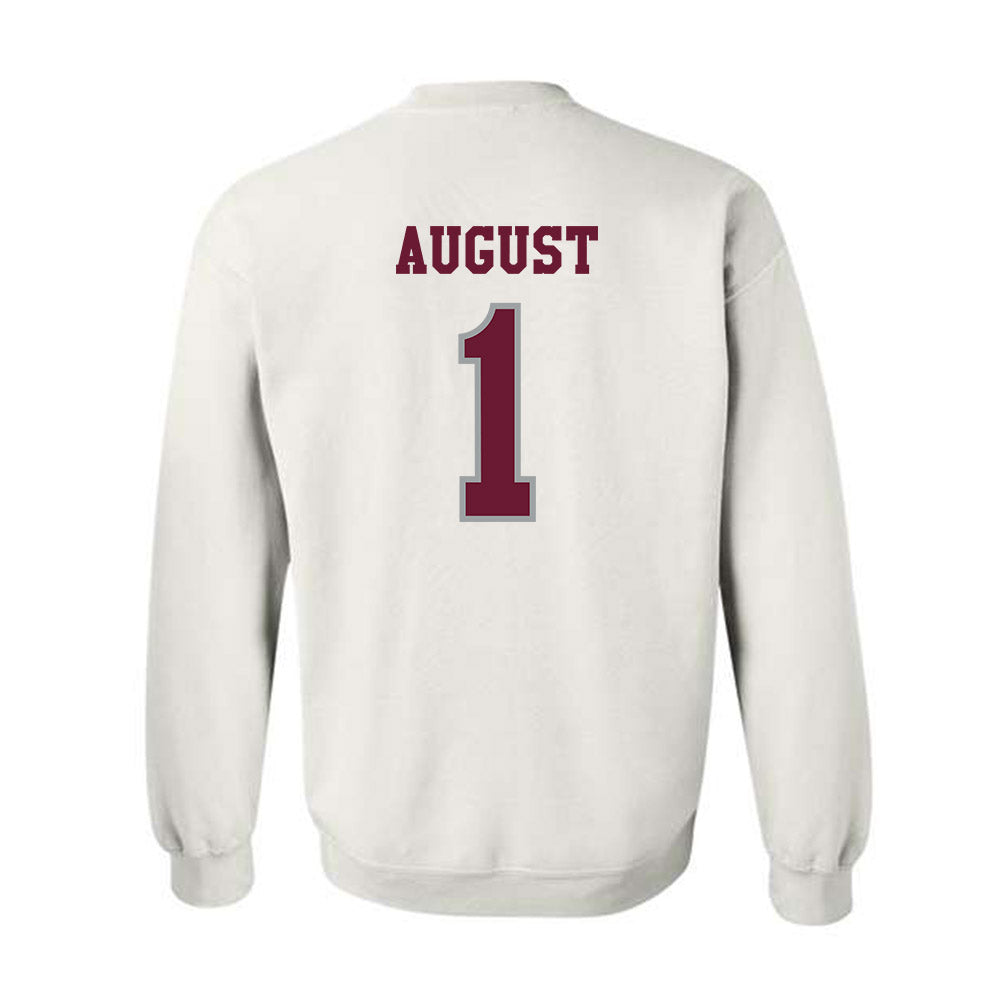 Texas A&M - NCAA Women's Soccer : Makenna August - Classic Shersey Crewneck Sweatshirt-1