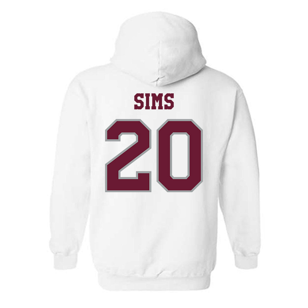 Texas A&M - NCAA Baseball : Aiden Sims - Classic Shersey Hooded Sweatshirt-1