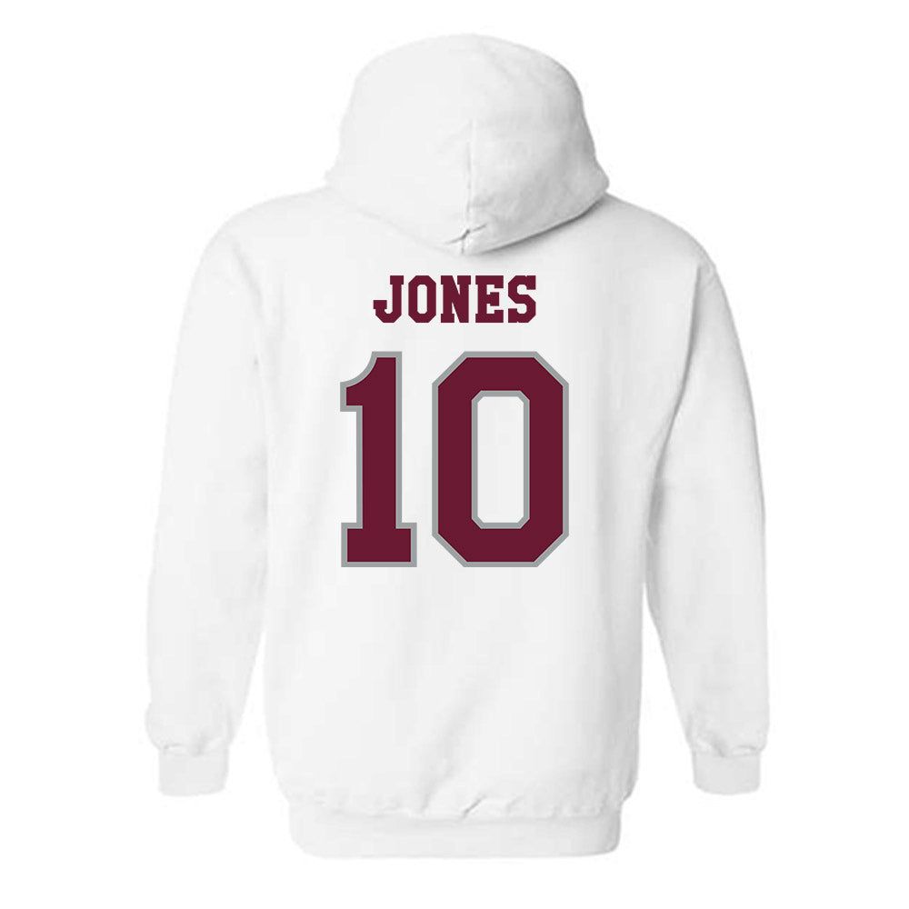 Texas A&M - NCAA Football : Marco Jones - Classic Shersey Hooded Sweatshirt-1