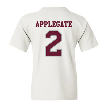 Texas A&M - NCAA Women's Volleyball : Addi Applegate - Classic Shersey Youth T-Shirt-1