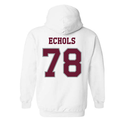 Texas A&M - NCAA Football : Coen Echols - Classic Shersey Hooded Sweatshirt-1