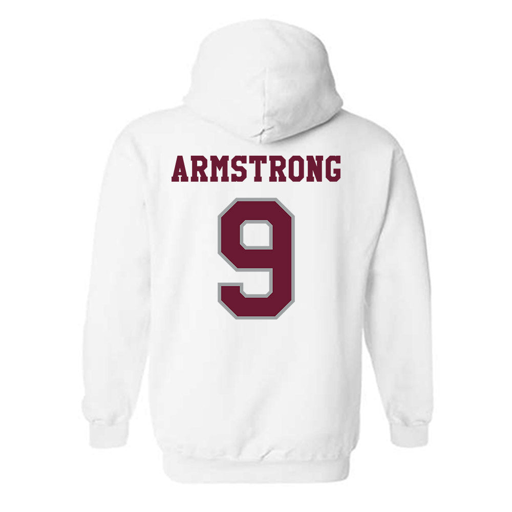 Texas A&M - NCAA Football : Kiotti Armstrong - Classic Shersey Hooded Sweatshirt-1