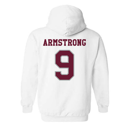 Texas A&M - NCAA Football : Kiotti Armstrong - Classic Shersey Hooded Sweatshirt-1