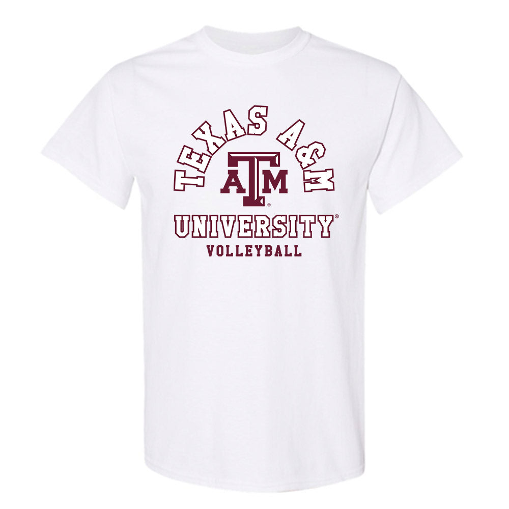 Texas A&M - NCAA Women's Volleyball : Natalie Ring - Classic Shersey T-Shirt-0