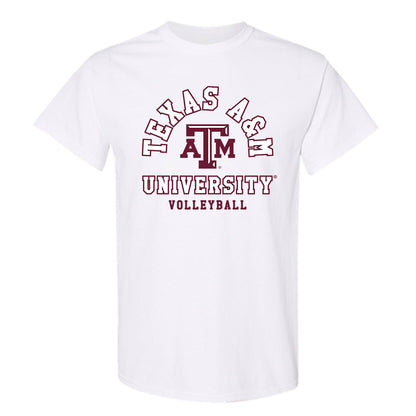 Texas A&M - NCAA Women's Volleyball : Natalie Ring - Classic Shersey T-Shirt-0