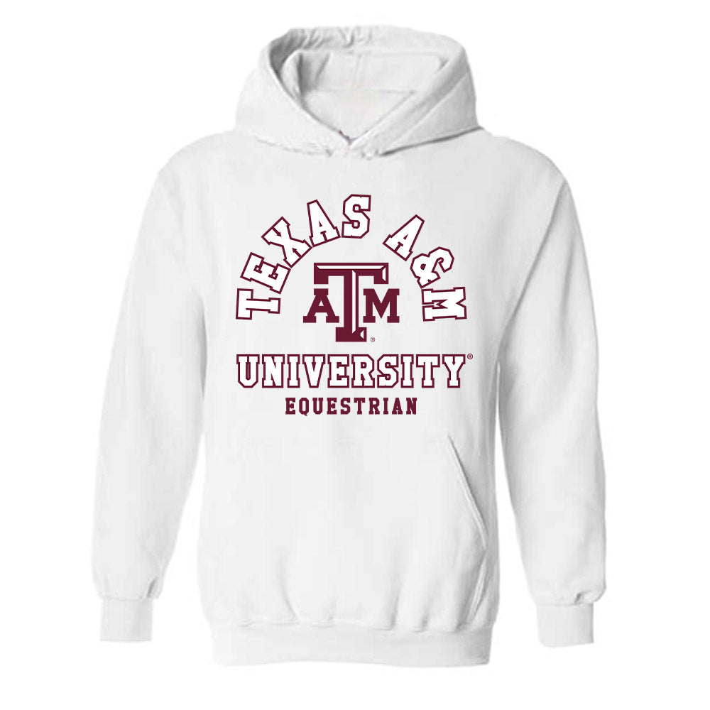 Texas A&M - NCAA Equestrian : Ella McCullough - Classic Shersey Hooded Sweatshirt-0