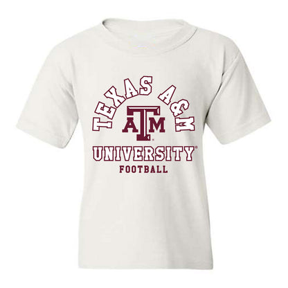 Texas A&M - NCAA Football : Justin Echols - Classic Shersey Youth T-Shirt-0
