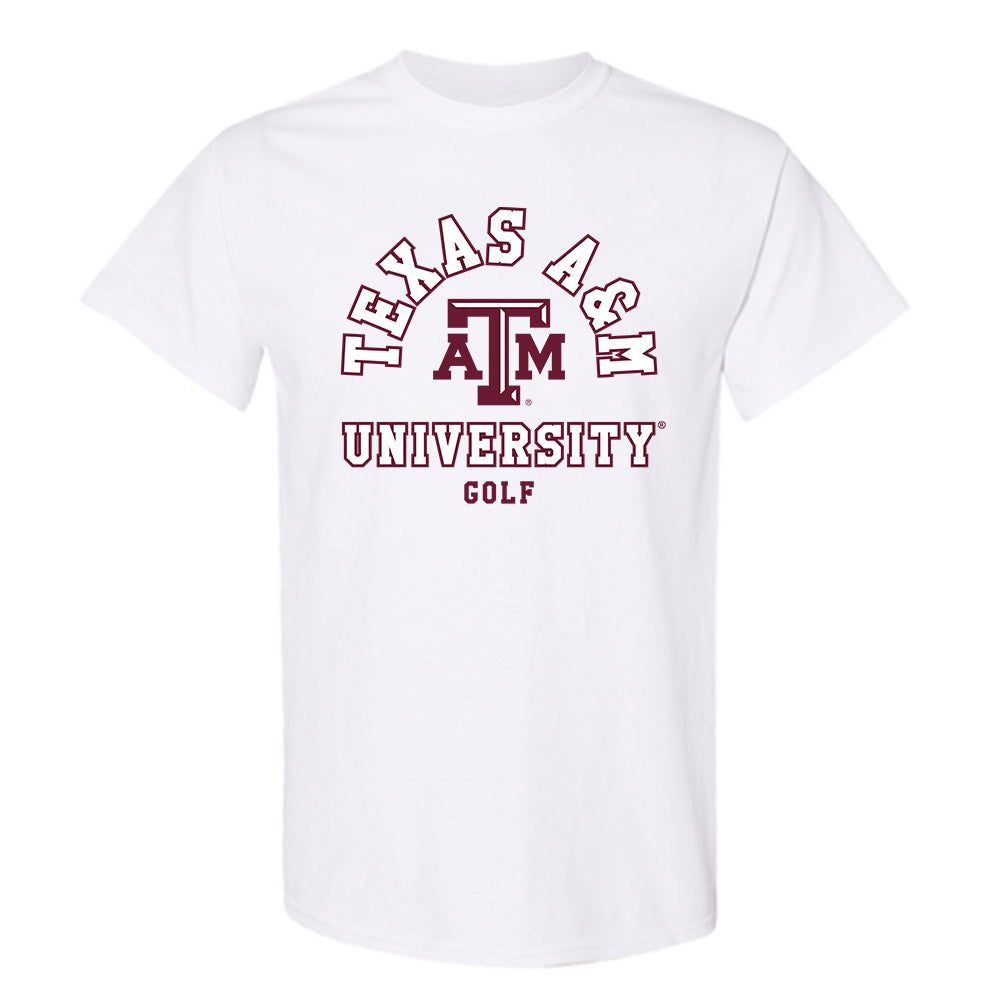 Texas A&M - NCAA Women's Golf : Natalie Yen - Classic Shersey T-Shirt-0