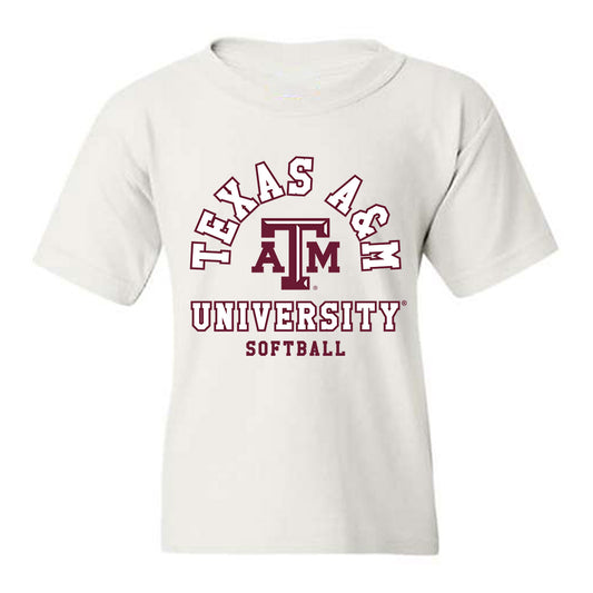 Texas A&M - NCAA Softball : Ariel Kowalewski - Classic Shersey Youth T-Shirt-0