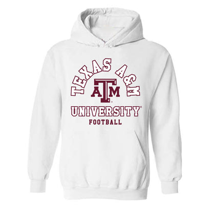 Texas A&M - NCAA Football : Houston Thomas - Classic Shersey Hooded Sweatshirt-0