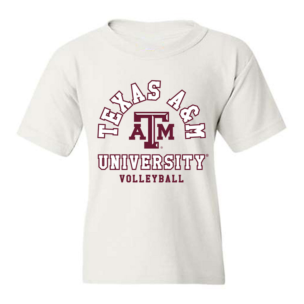Texas A&M - NCAA Women's Volleyball : Lolufe Adedeji - Classic Shersey Youth T-Shirt-0