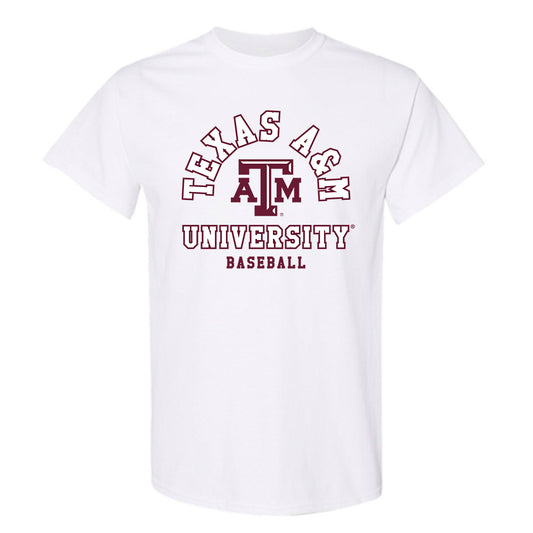 Texas A&M - NCAA Baseball : Hunter Bond - Classic Shersey T-Shirt-0