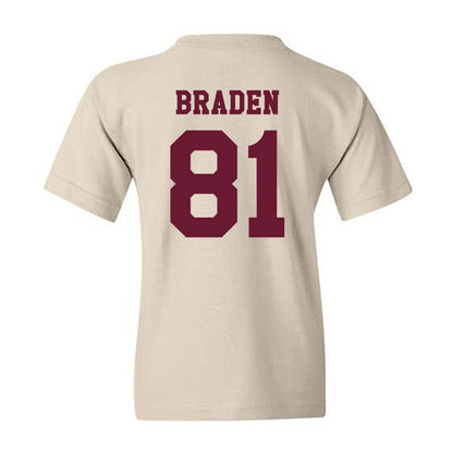 Texas A&M - NCAA Football : Luke Braden - Classic Shersey Youth T-Shirt-1
