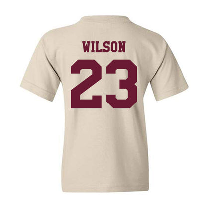 Texas A&M - NCAA Baseball : Jorian Wilson - Classic Shersey Youth T-Shirt-1