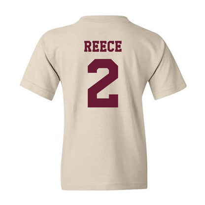 Texas A&M - NCAA Men's Basketball : Jalen Reece - Classic Shersey Youth T-Shirt-1