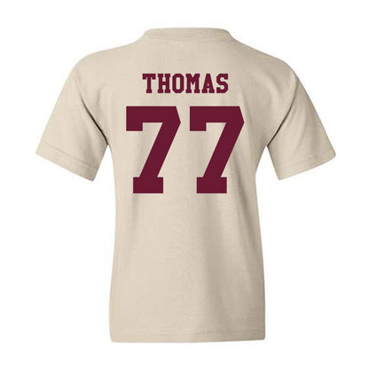 Texas A&M - NCAA Football : Tyler Thomas - Classic Shersey Youth T-Shirt-1