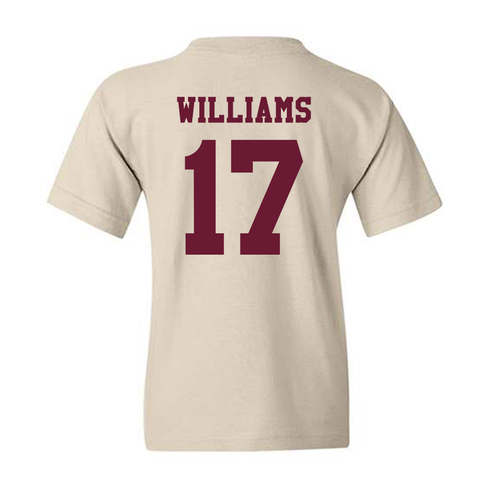 Texas A&M - NCAA Football : Madden Williams - Classic Shersey Youth T-Shirt-1