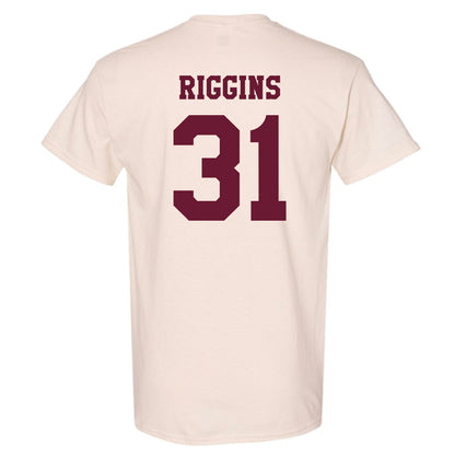 Texas A&M - NCAA Football : Kelvion Riggins - Classic Shersey T-Shirt-1