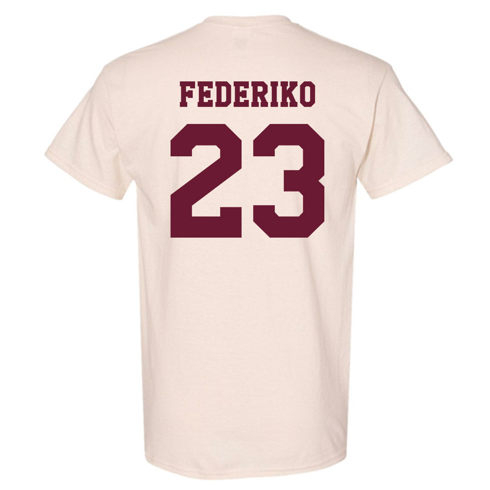 Texas A&M - NCAA Men's Basketball : Federiko Federiko - Classic Shersey T-Shirt-1