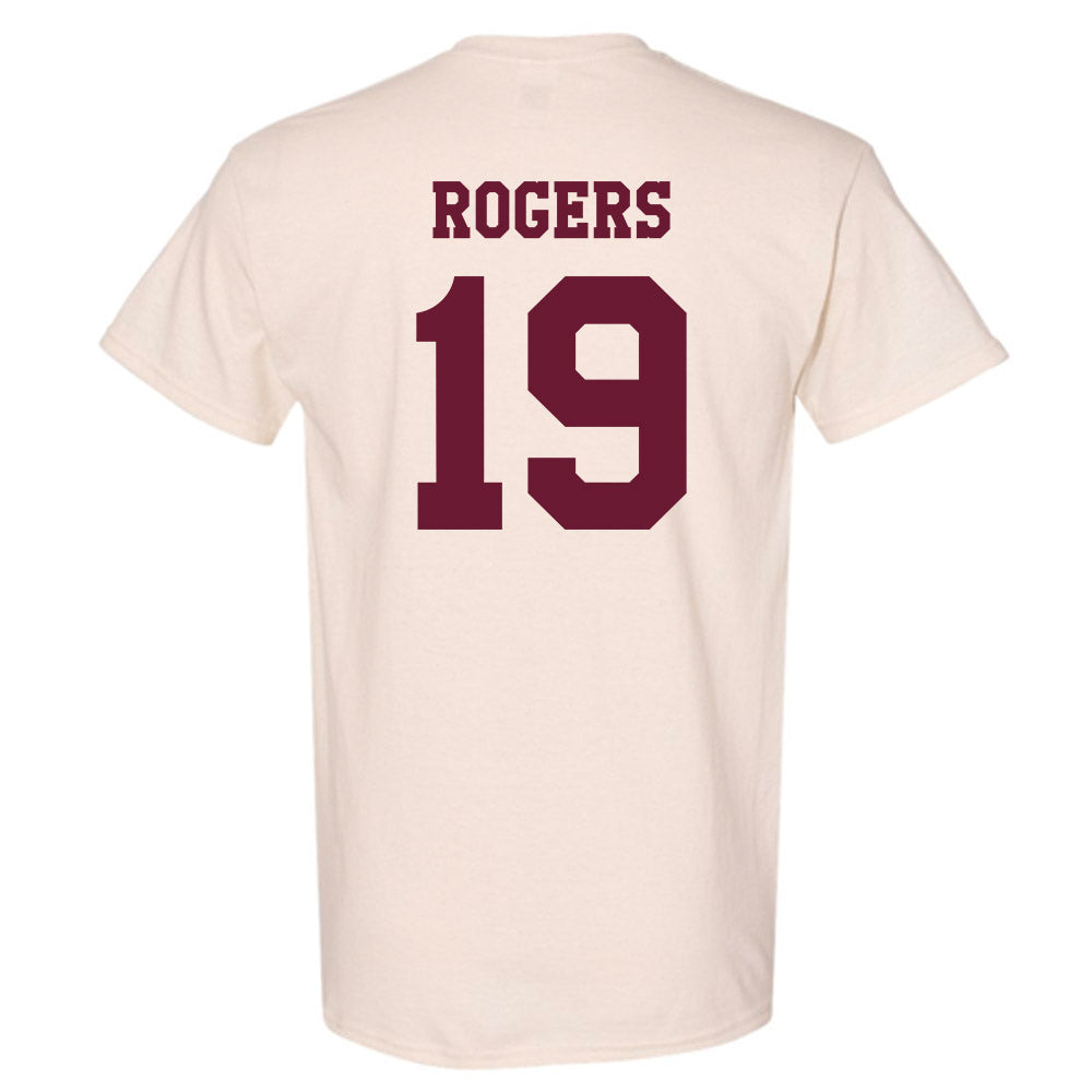 Texas A&M - NCAA Football : Bravion Rogers - Classic Shersey T-Shirt-1