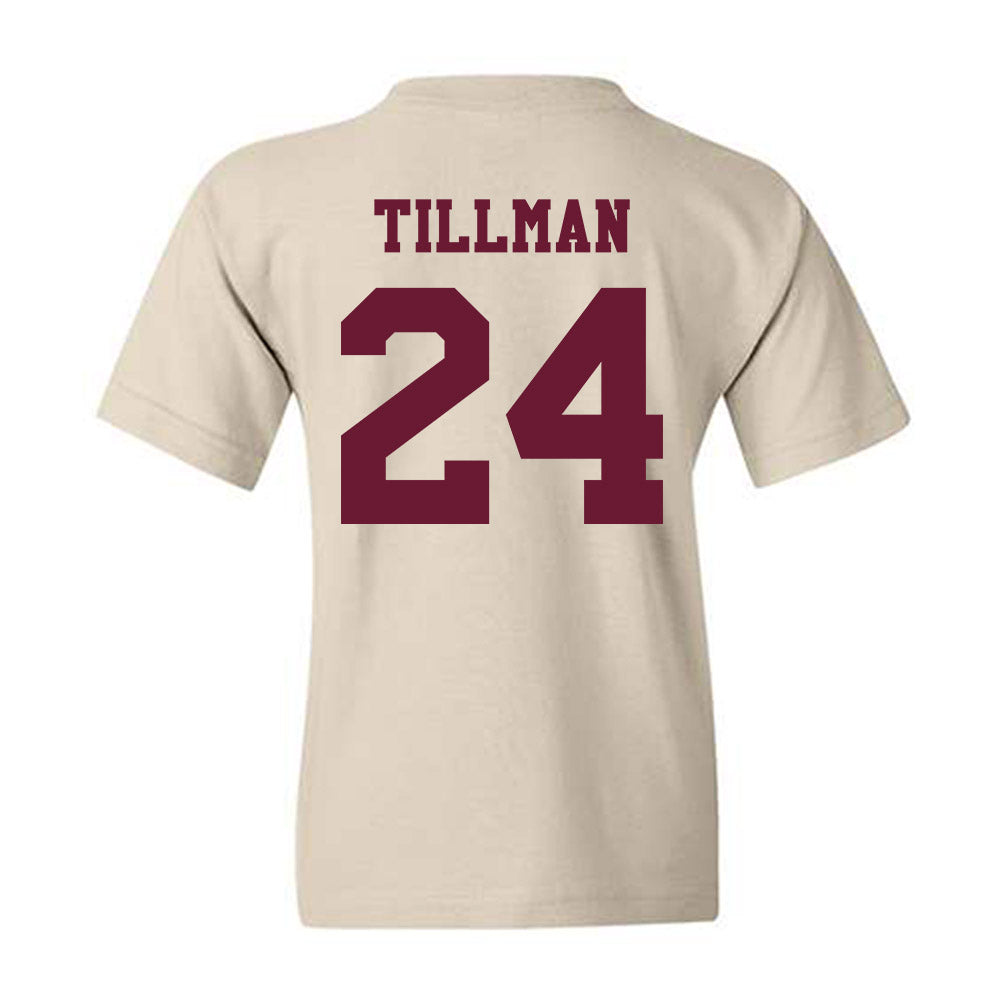 Texas A&M - NCAA Football : Ramarian Tillman - Classic Shersey Youth T-Shirt-1