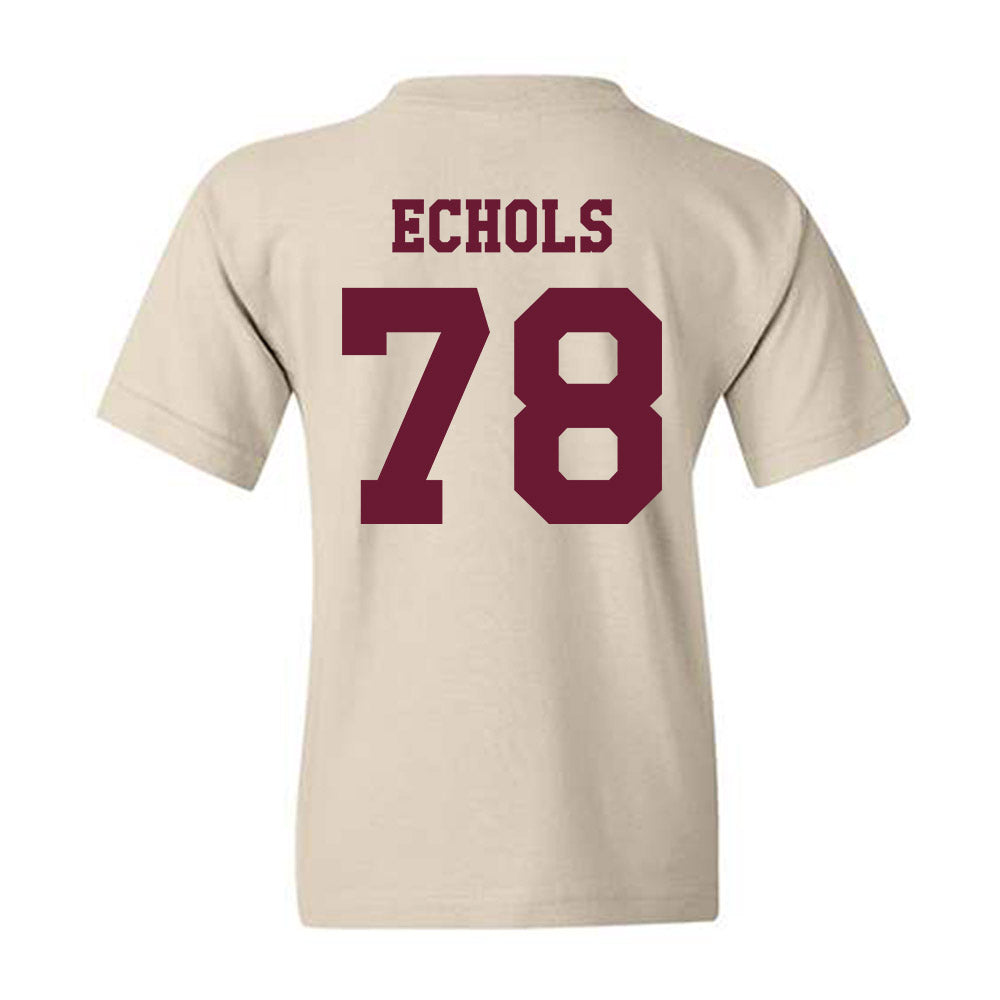 Texas A&M - NCAA Football : Coen Echols - Classic Shersey Youth T-Shirt-1