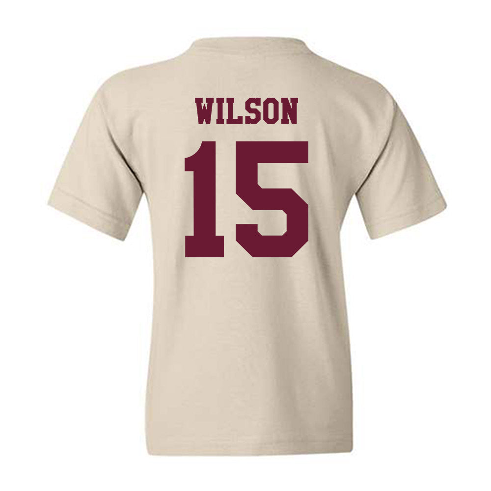 Texas A&M - NCAA Football : Tylan Wilson - Classic Shersey Youth T-Shirt-1