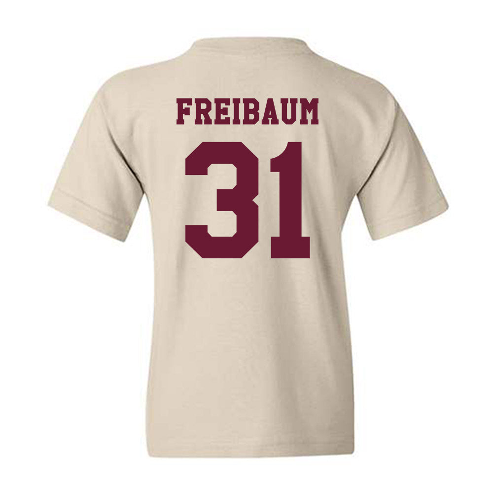 Texas A&M - NCAA Football : Shea Freibaum - Classic Shersey Youth T-Shirt-1