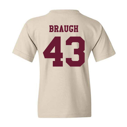 Texas A&M - NCAA Football : Carter Braugh - Classic Shersey Youth T-Shirt-1