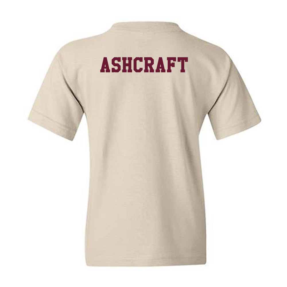 Texas A&M - NCAA Men's Golf : Landon Ashcraft - Classic Shersey Youth T-Shirt-1