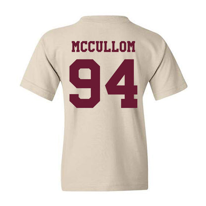 Texas A&M - NCAA Football : Angelo McCullom - Classic Shersey Youth T-Shirt-1