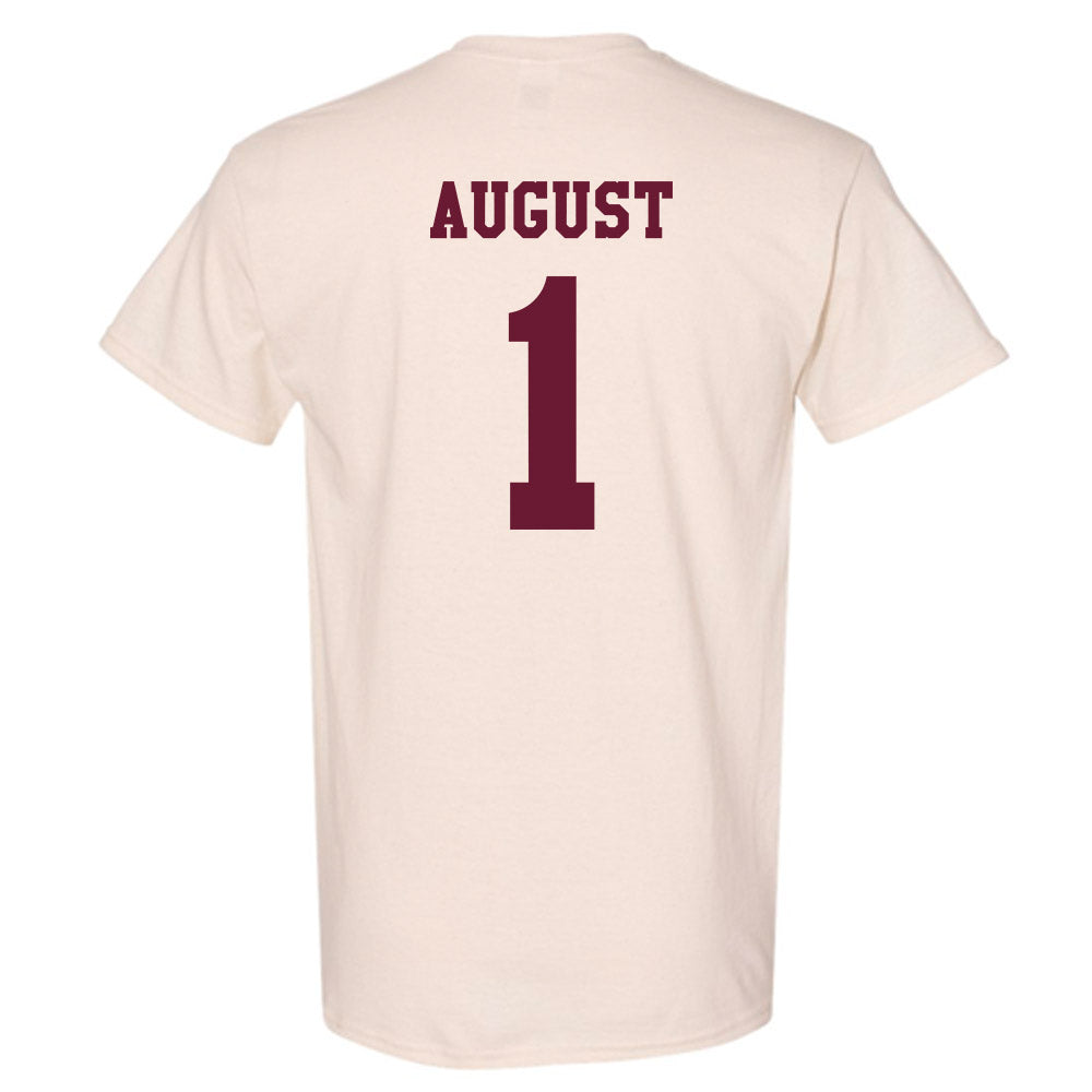 Texas A&M - NCAA Women's Soccer : Makenna August - Classic Shersey T-Shirt-1