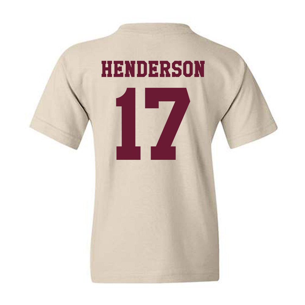 Texas A&M - NCAA Football : Ryan Henderson - Classic Shersey Youth T-Shirt-1