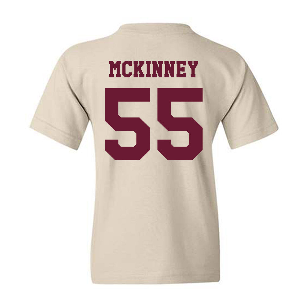 Texas A&M - NCAA Football : Hunter McKinney - Classic Shersey Youth T-Shirt-1