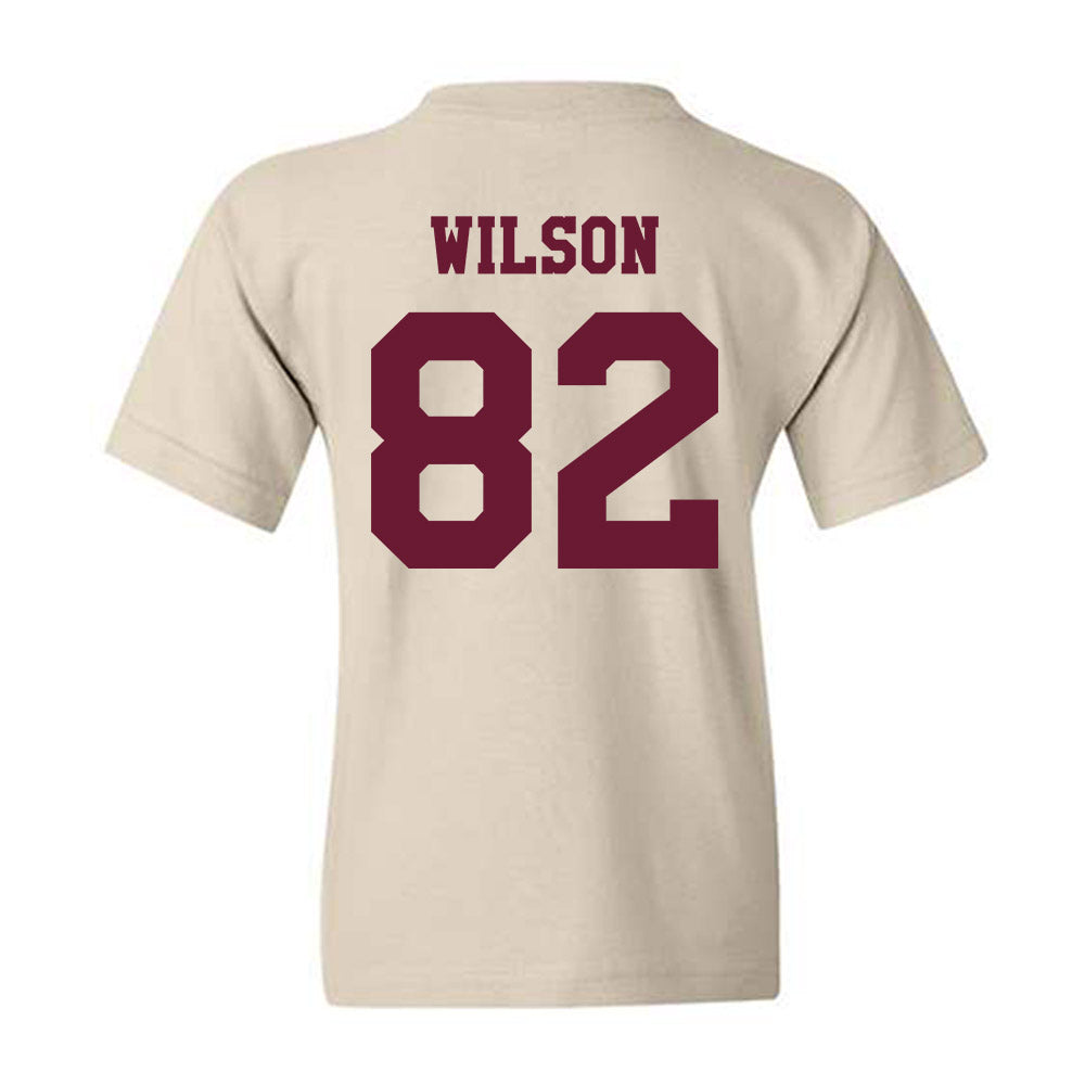 Texas A&M - NCAA Football : Jonah Wilson - Classic Shersey Youth T-Shirt-1