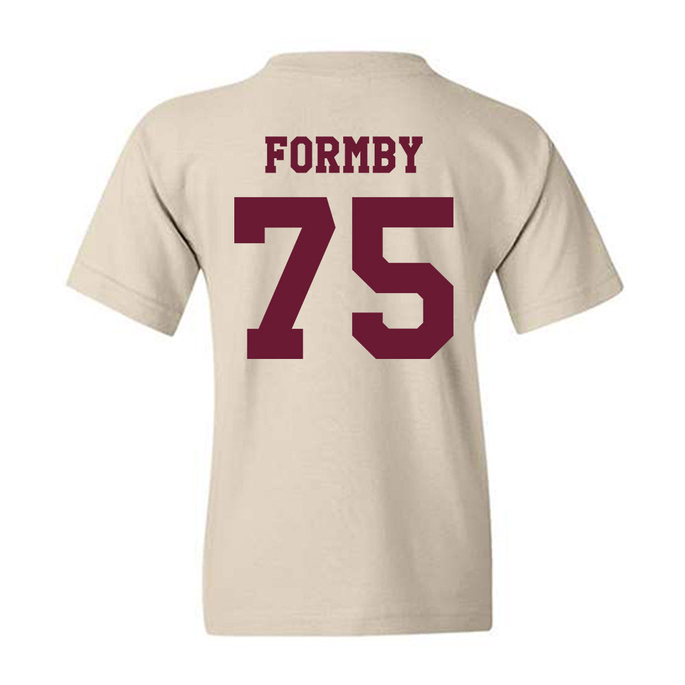 Texas A&M - NCAA Football : Wilkin Formby - Classic Shersey Youth T-Shirt-1