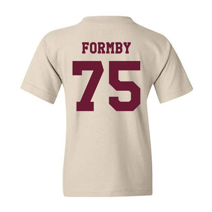 Texas A&M - NCAA Football : Wilkin Formby - Classic Shersey Youth T-Shirt-1