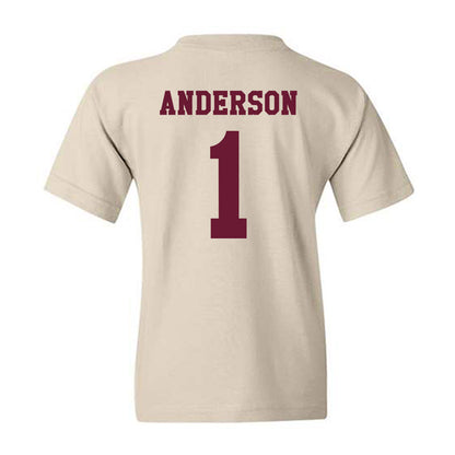 Texas A&M - NCAA Football : Bryce Anderson - Classic Shersey Youth T-Shirt-1