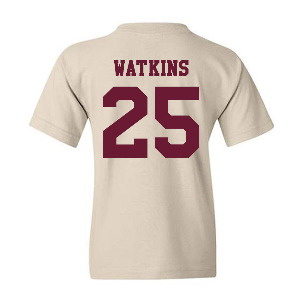 Texas A&M - NCAA Football : Tamarion Watkins - Classic Shersey Youth T-Shirt-1