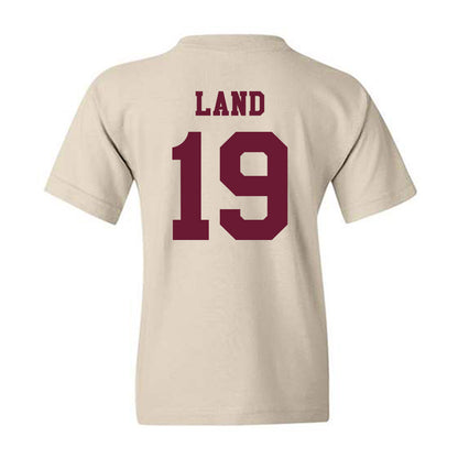 Texas A&M - NCAA Football : Paxton Land - Classic Shersey Youth T-Shirt-1