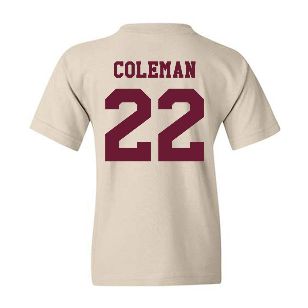 Texas A&M - NCAA Softball : Gracyn Coleman - Classic Shersey Youth T-Shirt-1
