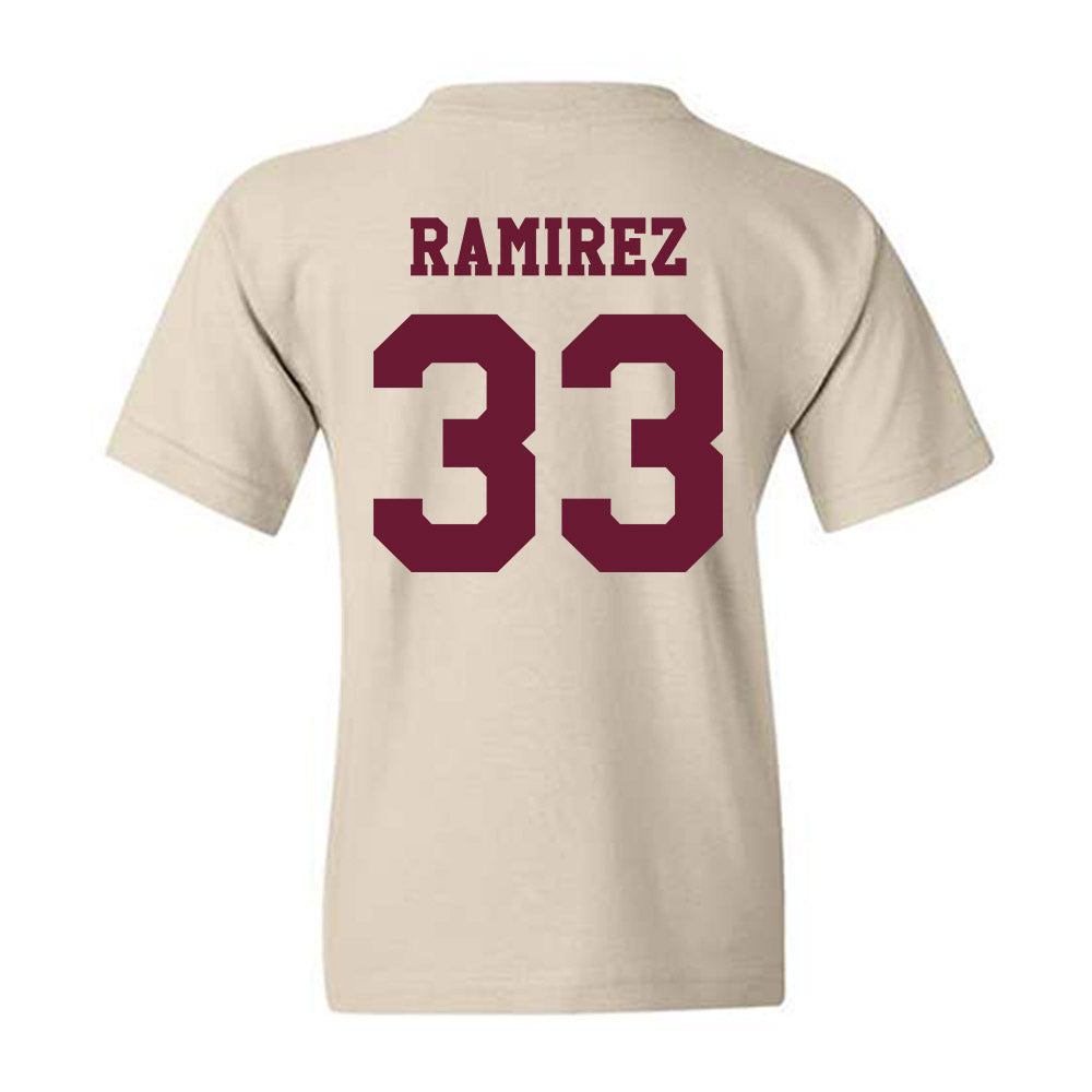 Texas A&M - NCAA Baseball : David Ramirez - Classic Shersey Youth T-Shirt-1