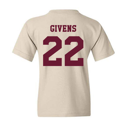 Texas A&M - NCAA Football : Tristian Givens - Classic Shersey Youth T-Shirt-1