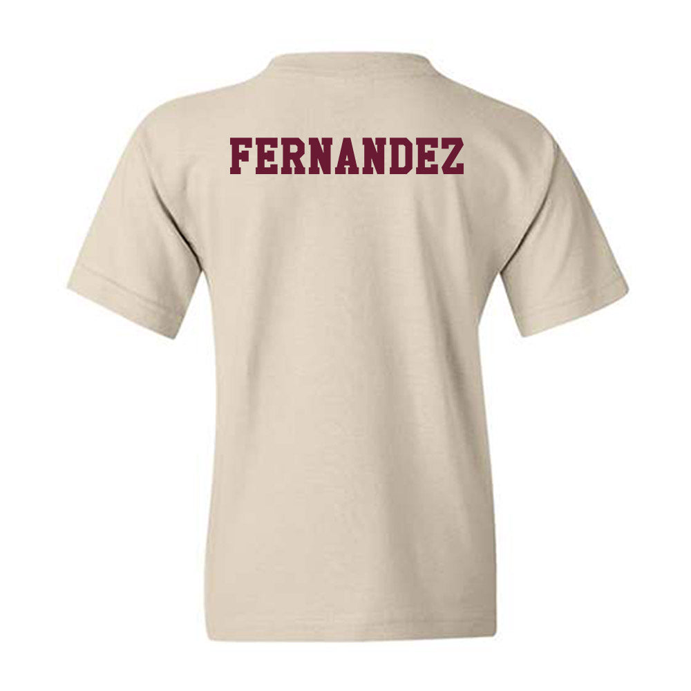 Texas A&M - NCAA Women's Golf : Cayetana Fernandez - Classic Shersey Youth T-Shirt-1