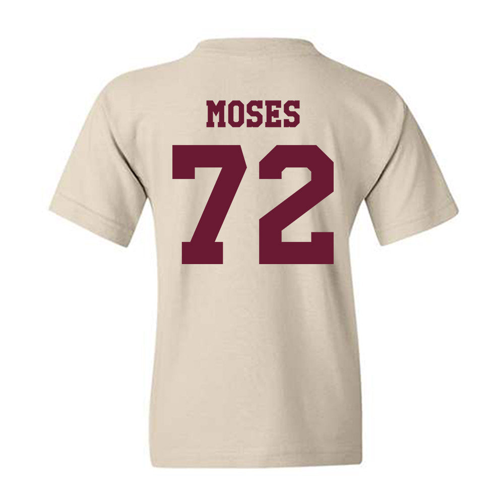 Texas A&M - NCAA Football : Joshua Moses - Classic Shersey Youth T-Shirt-1